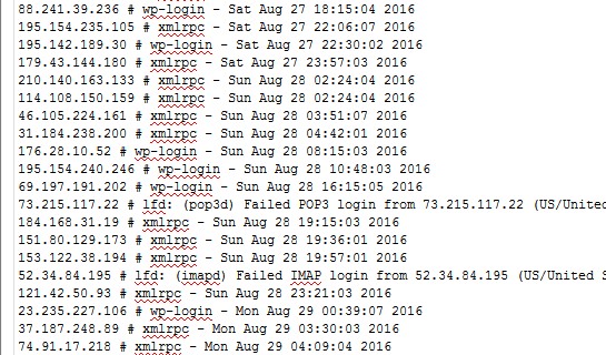 contoh blokir ddos firewall