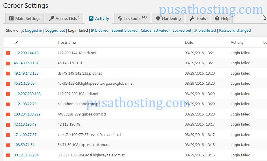 wp-cerber-blacklist-pusathosting