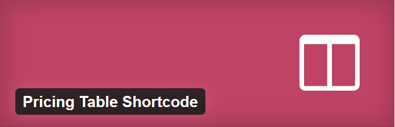 Pricing Table Shortcode